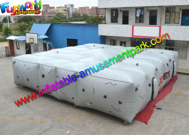 Crazy Laser Tag Maze Inflatable Sport Games With White Color PVC Tarpaulin