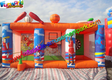 Indoor Outdoor Inflatable Sports Games Bowling Basketball Dart Popular