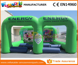 Inflatable Soccer Pitch 0.55 MM PVC Tarpaulin Inflatable Football Field