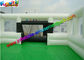 White Inflatable Sports Games Football Field For Festival Activity