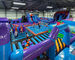 Giant Bouncy Indoor Inflatable Obstacle Course Juego Jockey / Blow Up Amusement Park
