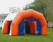 Orange Field Inflatable Medical Tent Mobile Hospital Temporary Shelter