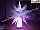 Colored Inflatable Lighting Decoration Cone , 5m LED Color Changing Lights Pillar